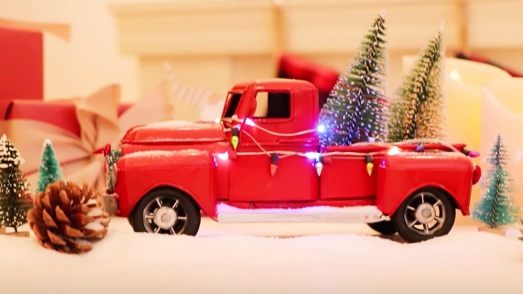 Vintage Christmas Truck