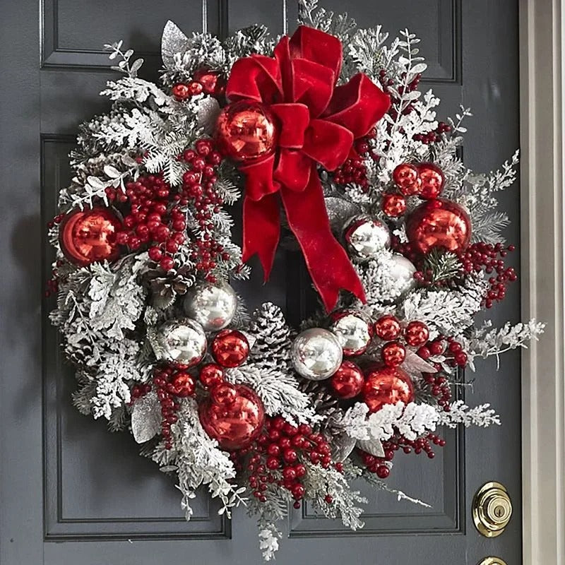 Merry & Bright Holiday Cheer Wreath