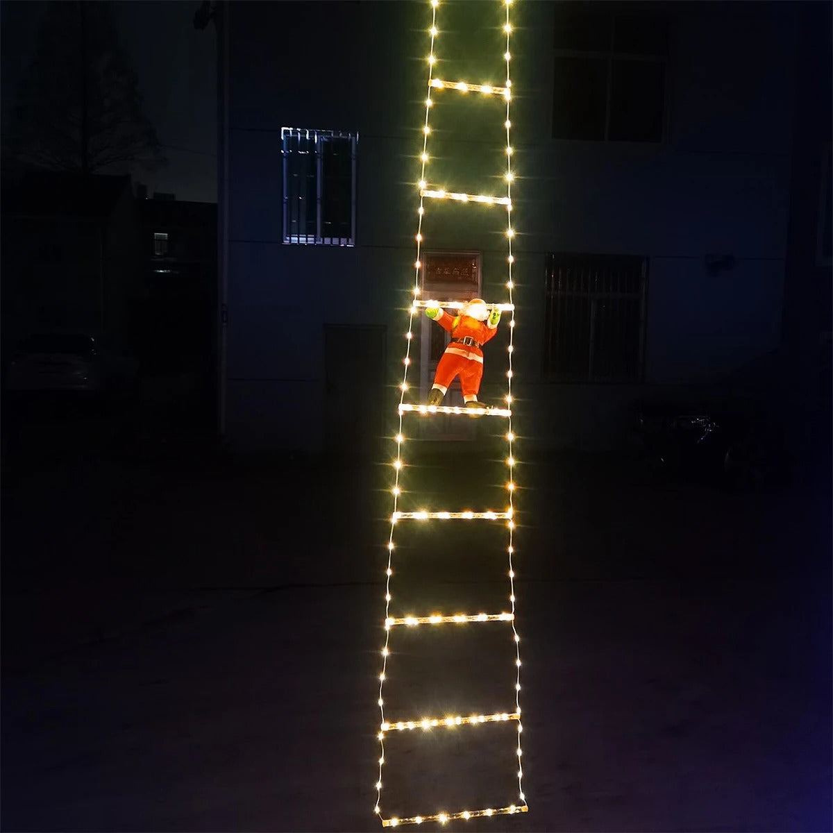 Santa and Ladder