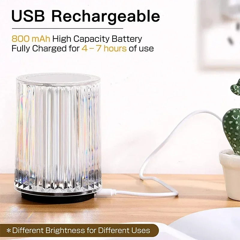 Dimmable Crystal Lamp